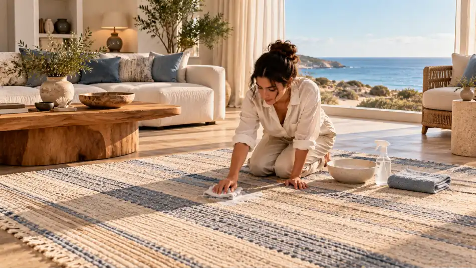 Are Cotton Rugs Easy to Clean?