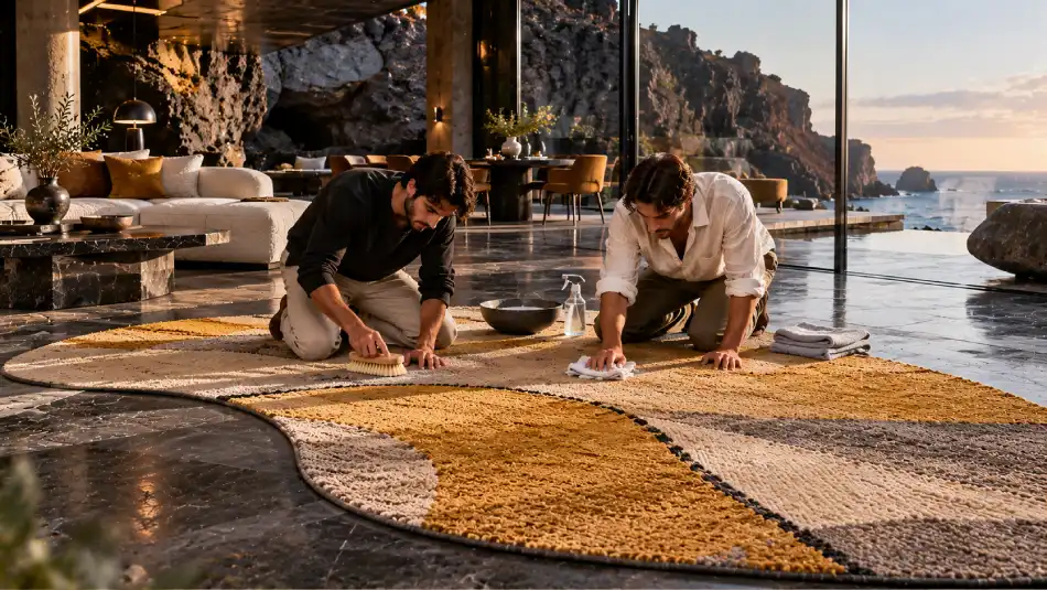 Are Cotton Rugs Easy to Clean?