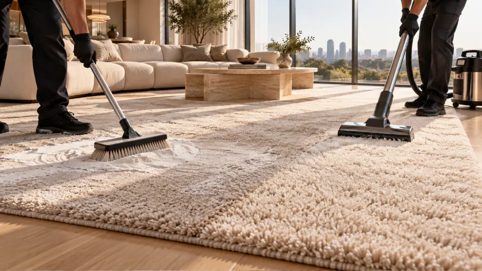 Clean a Synthetic Rug at Home by Hand
