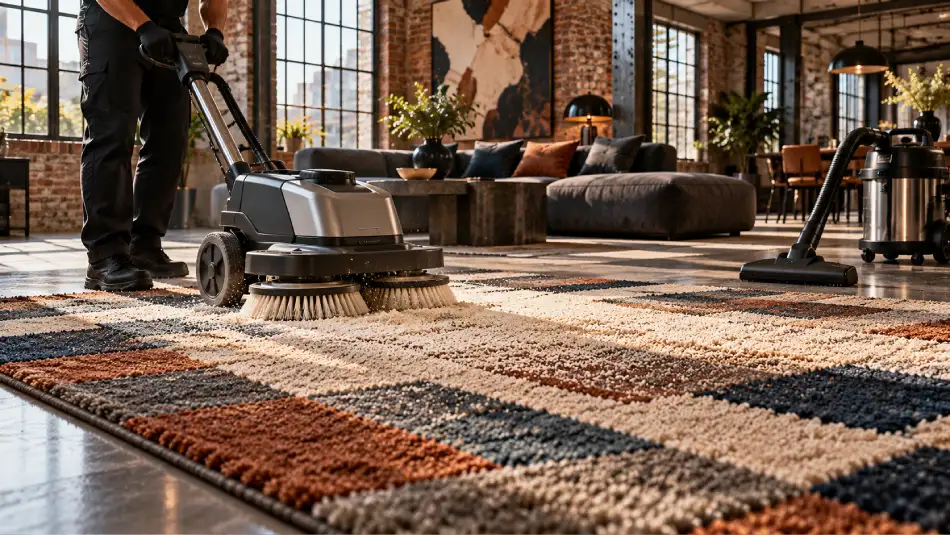 Clean a Synthetic Rug at Home by Hand

